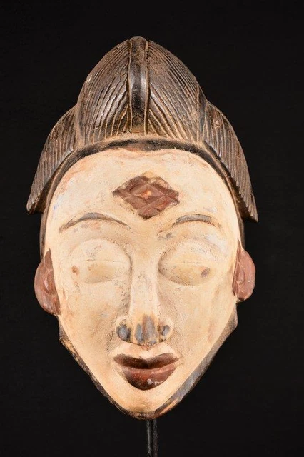 21310 African Old Punu Mask / Mask Gabon
