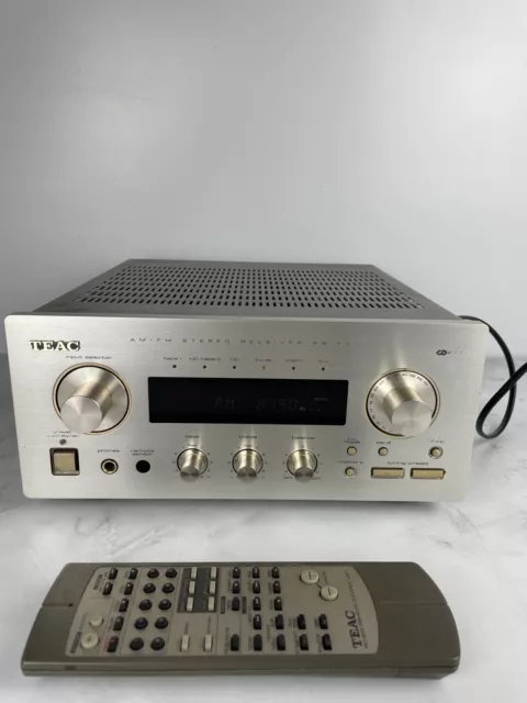 Teac AG-H500 Hochwertiger HiFi AM/FM Stereo Receiver Midi-Format | Fernbedienung