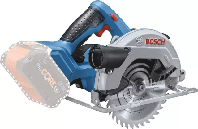 Scie Circulaire sans-fil GKS 18V-57 Bosch Professional Diamètre de Lame : 165 mm