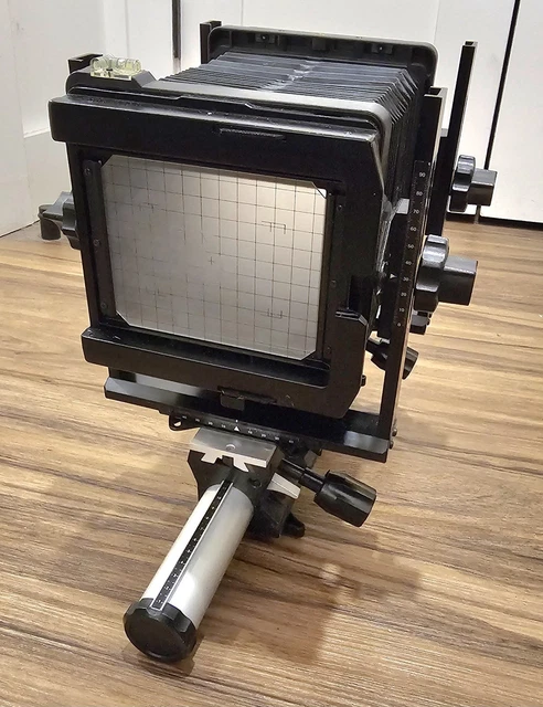 planchette d'objectif pour chambre photographique arca
