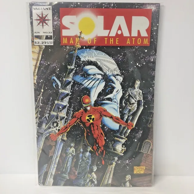 Valiant Comic Book Solar Man Of The Atom Vol 1 No 22 June 1993
