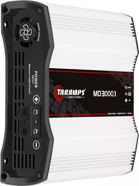 Taramps MD 3000.1 1-Ohm 3000 Watt 1-Kanal Klasse D Stereo Auto Audio Verstärker 2