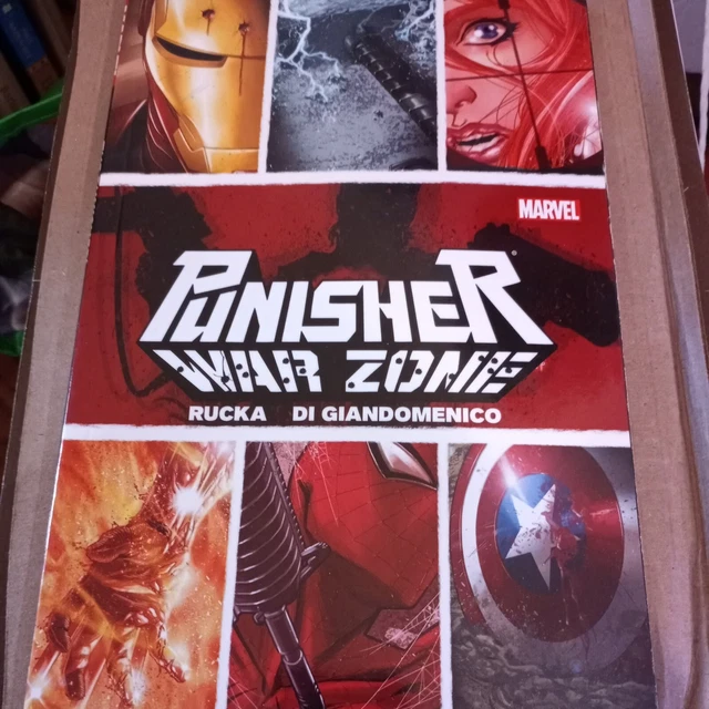 MARVEL COMICS PUNISHER THE WAR ZONE By Greg Rucka /Near Fine condition