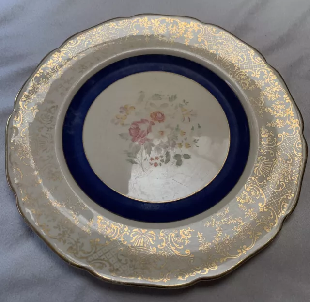 Vintage Bone China Cake/Serving Plate