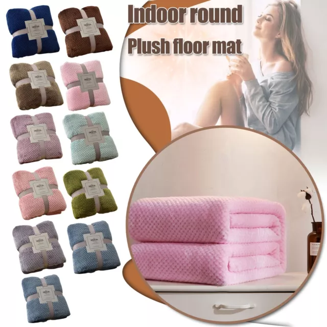 Plush Lightweight Hugging Blanket Sofas Beds Blankets Soft Warm Hugging Blanket