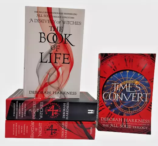 All Souls Trilogy Deborah Harkness Collection 4 Books Set + Times Convert New