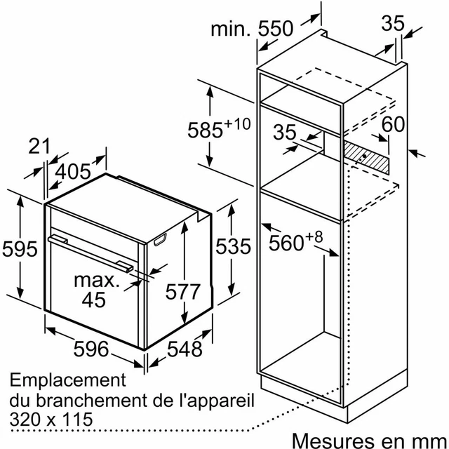 Four encastrable NEFF B57CS22N0 N90 9