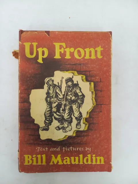 Mauldin, Bill UP FRONT  1945 Fifth Printing May 1945 HC/DJ Henry Holt And Co.
