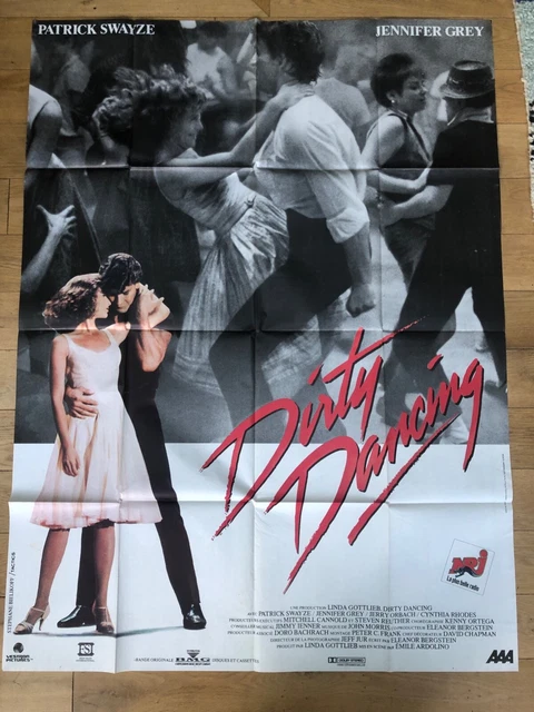DIRTY DANCING AFFICHE Originale 1987 Patrick Swayze Jennifer Grey 