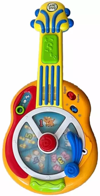 Leap Frog Baby  Musical Counting Guitar Learn & Groove English/Spanish Toy