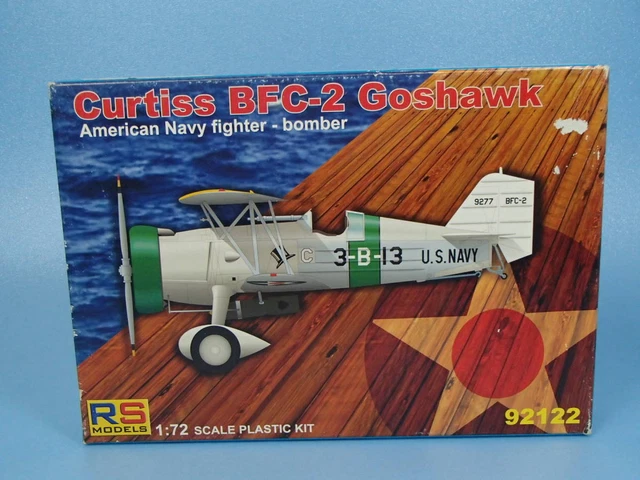 Rs Model 1/72 Curtis Bfc-2 Goth Hawk Rsm92122