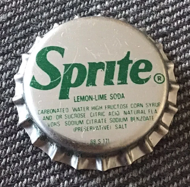 ALTER KRONKORKEN USA Coca Cola Sprite Bottle Cap Tappi KK Kroni Capsule ...