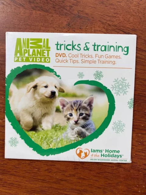 New Animal Planet DVD Pet Tricks & Training Video