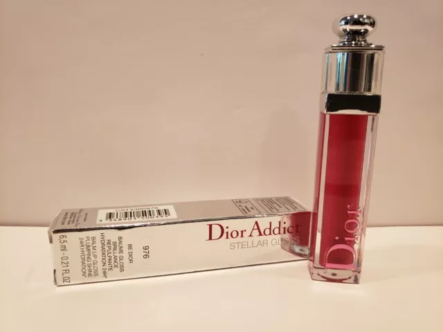 Dior- Addict Stellar Gloss Lip Gloss - #976 Be Dior - 0.21 Fl Oz ~ NIB