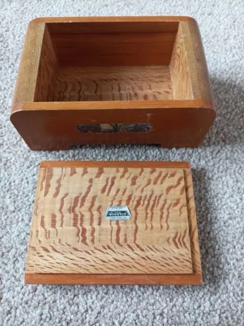 Ataahua Wooden Lidded Box Wood New Zealand ? Jewellery Storage Trinket With Lid 3