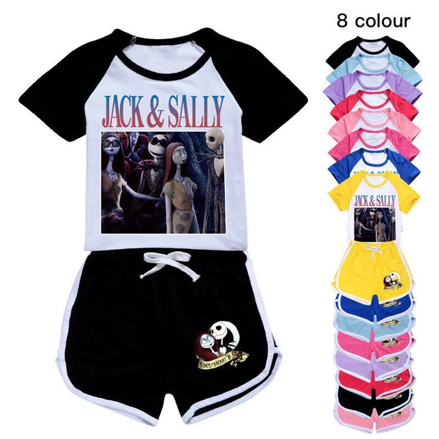 Tuta loungewear Kids The Nightmare Before Christmas Jack and Sally PJ'S Regno Unito