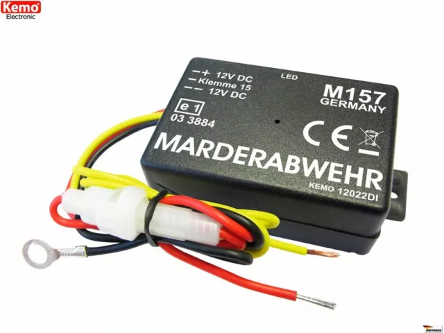 Ultraschall Marderschreck 12V Marderabwehr Marderschutz Marderfrei Marder Auto