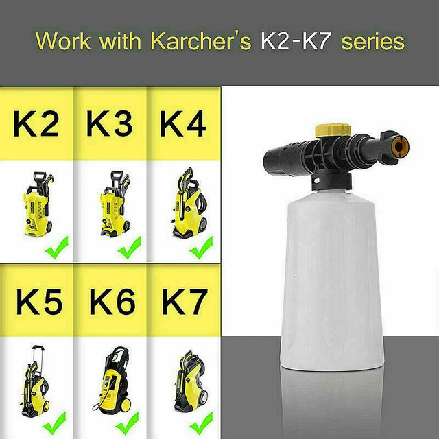 SNOW FOAM LANCE Cannon Gun For Karcher K2K7 Car Pressure Washer