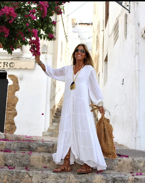NEW ZARA SS21 Long Halter Dress Limited Edition 8810/075 M Vestido Largo Halter EUR 72,00 - PicClick ES