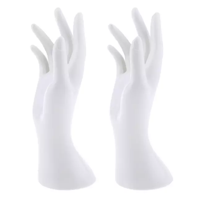 2x Support de Bijoux Bague Collier Bracelet d'Affichage Tenez-main Mannequin