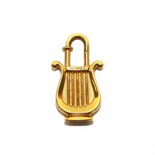 HERMES 1996 Annee De La Musique Caddena Harp Nuno Lock Charm GP GP GP ■ OH HERMES 1996 Annee De La Musique Caddena Harp Nuno Lock Charm GP GP GP ■ OH