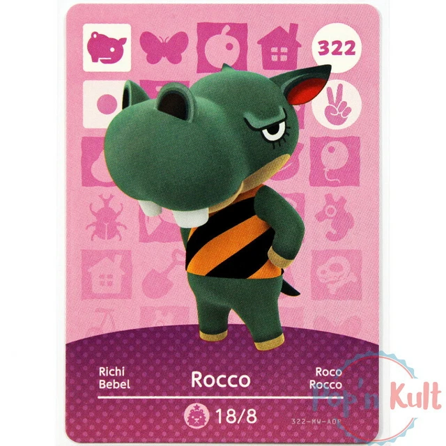 CARTE AMIIBO ANIMAL Crossing 191 Ismaël / Marcel [EUR] Série 2 Near Mint EUR 9,99 - FR