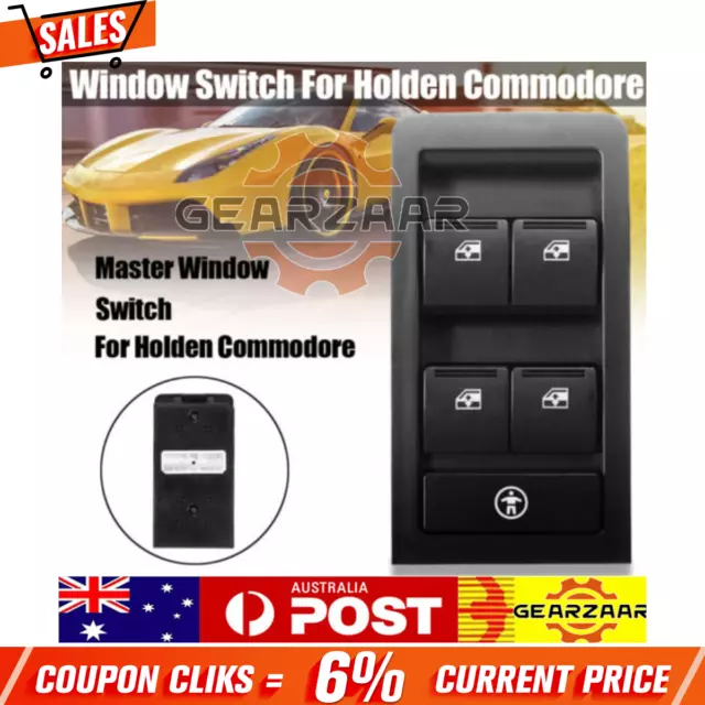 For Holden Commodore VY VZ Electric Power Master Window Switch Control 92111629