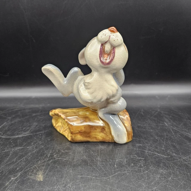 RARE VTG 1940'S Walt Disney Thumper Ceramic Rabbit Figure Figurine ...