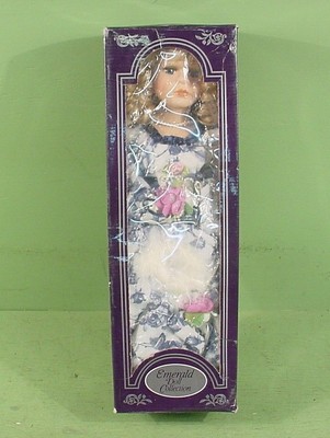 Emerald Doll Collection Artist Edition "DARLENE" 16" Porcelain Doll ~New In Box~