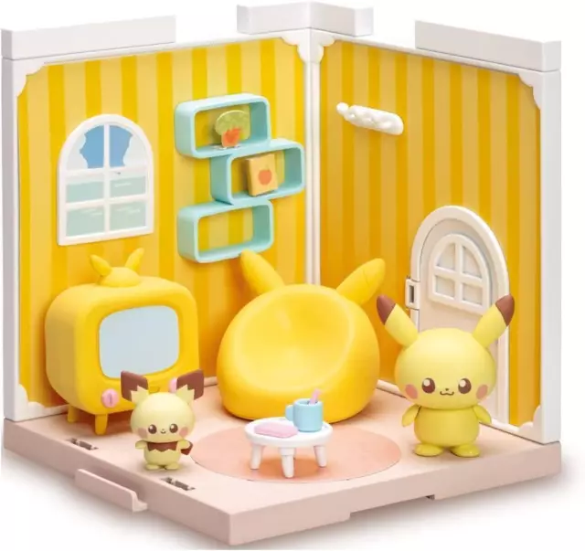 TAKARA TOMY POKEMON PokePiece House Living Pikachu & Pichu set $59.43 -  PicClick AU