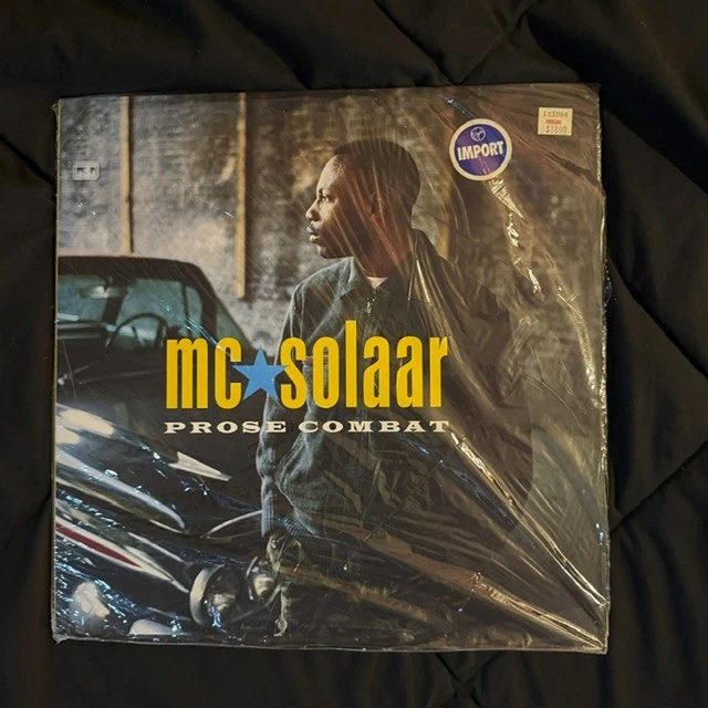MC SOLAAR – Prose Combat 2xLP Talkin' Loud – 523 979-1 French Hip
