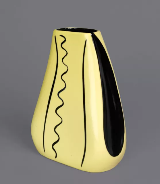 Keramikvase, 1950er Jahre, Petrus Regout, Maastricht, Entwurf: Wim Visser