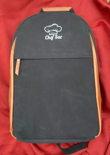 Chef Sac - Knife Bag Backpack Case | 21+ Pockets for Knives & Kitchen Utensils