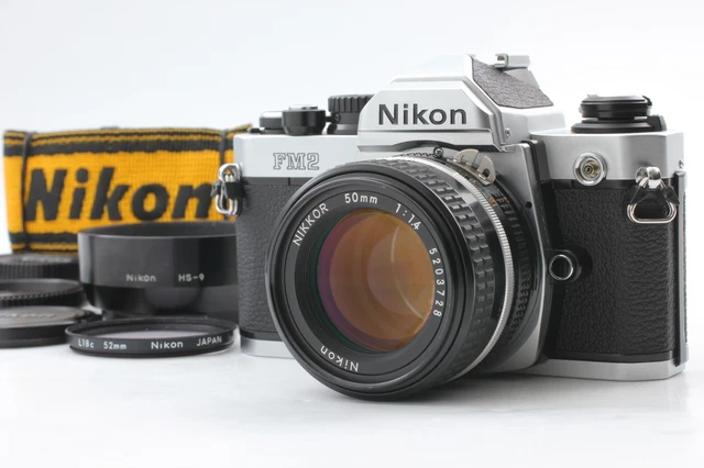 ▶S/N801xxx[N MINT] Nikon New FM2 FM2N Film Camera + Ai 50mm f1.4 From JAPAN K106