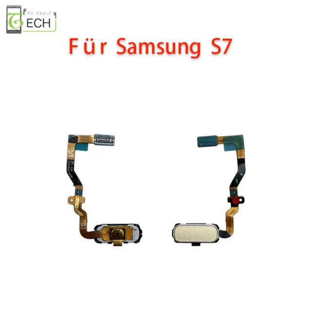 Für Samsung S7 G930F Home Taste Finger Abdruck Sensor Fingerprint Flex schwarz