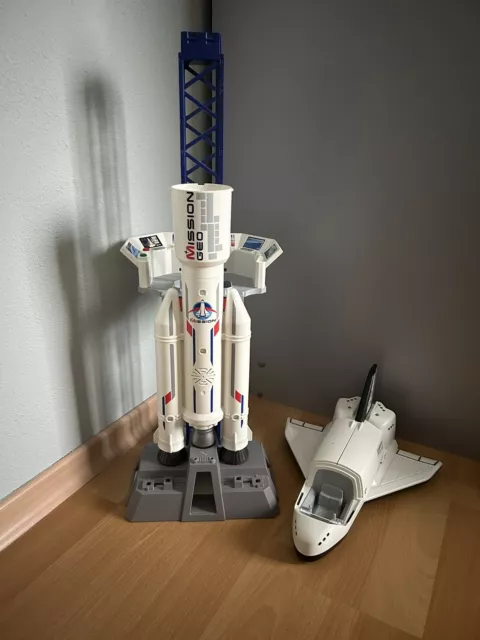 Playmobil 6195 Weltraumrakete und 6196 Space Shuttle