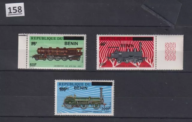 /// Benin - Mnh - Locomotives - New Currency