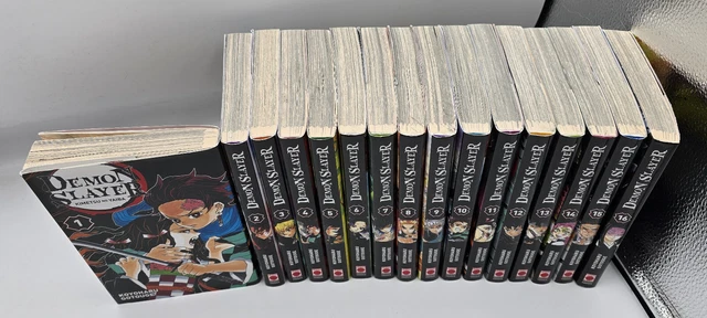 LOT DE MANGAS DEMON SLAYER (16 Tomes) EUR 85,00 - PicClick FR