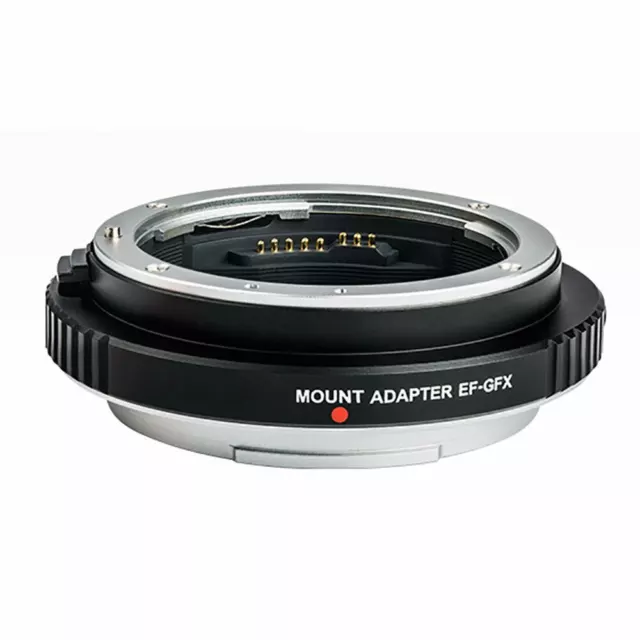 EF-GFX Lens Adapter Auto Focus AF Mount Ring for Canon EF to FujiFilm GFX 50/100