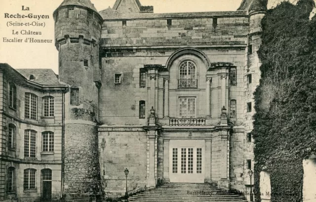 *28484 cpa La Roche Guyon - le Château