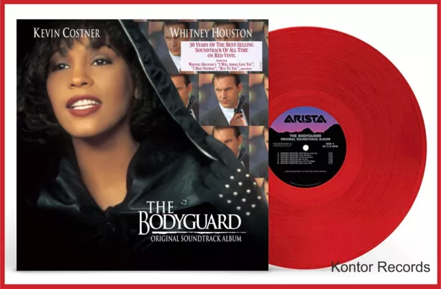 Soundtrack / Whitney Houston "bodyguard" limited red Vinyl LP NEU Album 2022