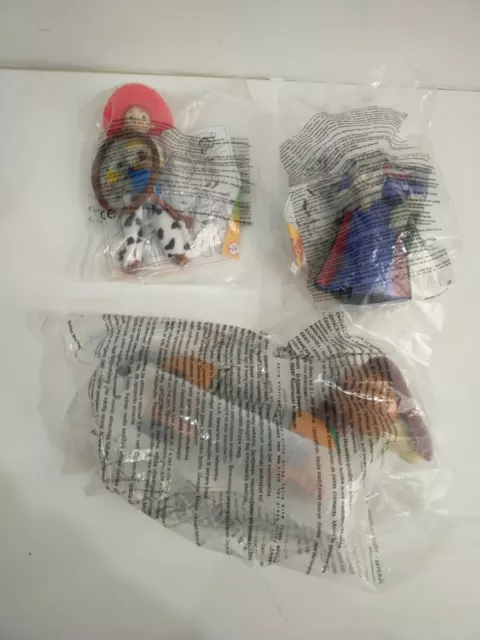 3/4 Mcdonalds Disney Toy Story Toy Happy Meal 2000 - SLINKY DOG Jessie Cowgirl