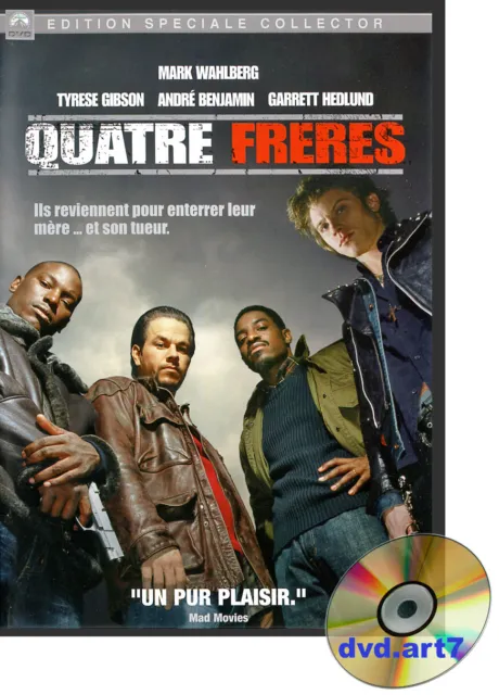 DVD : QUATRE FRÈRES - de John Singleton - Mark Wahlberg