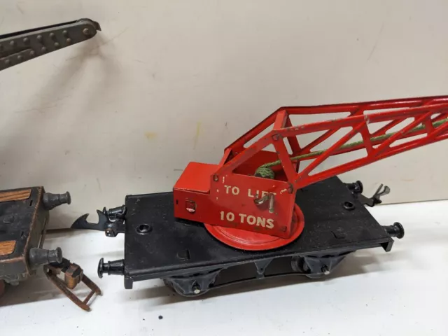 JEP / Hornby Lot De 2 Wagons Grue en O 2