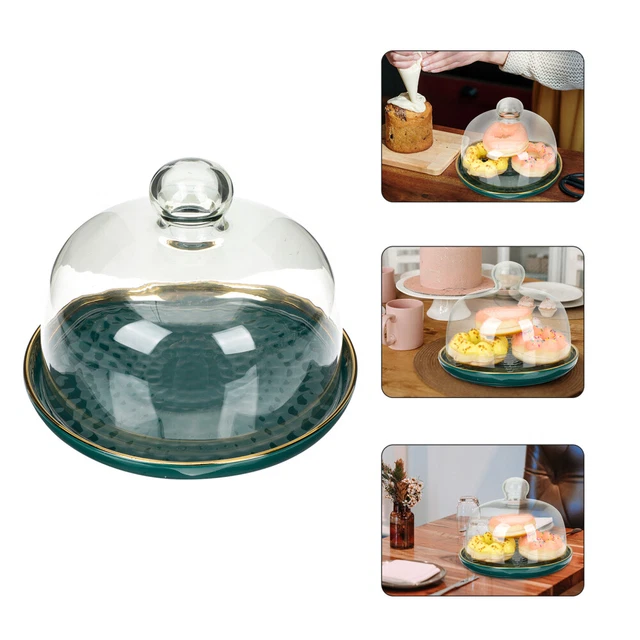 Couvercle Filet De Protection Pour Aliments – Panier Rond En Osier – Protège Fruits Et Gâteaux Des Insectes – Décoration Cuisine Ou Extérieur