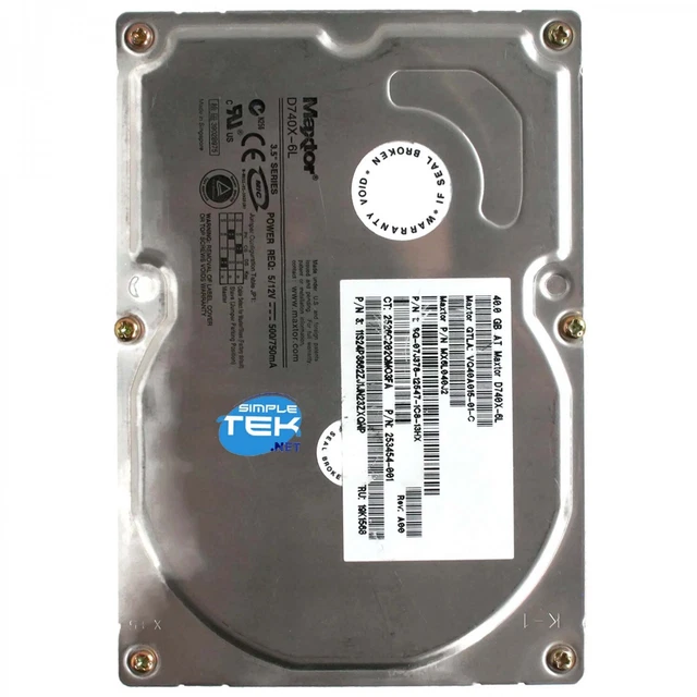 Quantum Fireball EX 3.2Gb 3.5 IDE Vintage Test OK - Accessoires informatique