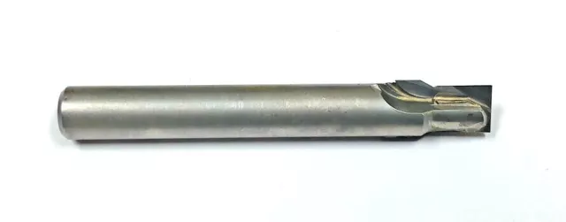 .555" 2-Flute Carbide Tip CC Plunge Cut Step End Mill, 30 Degree, MF430214610