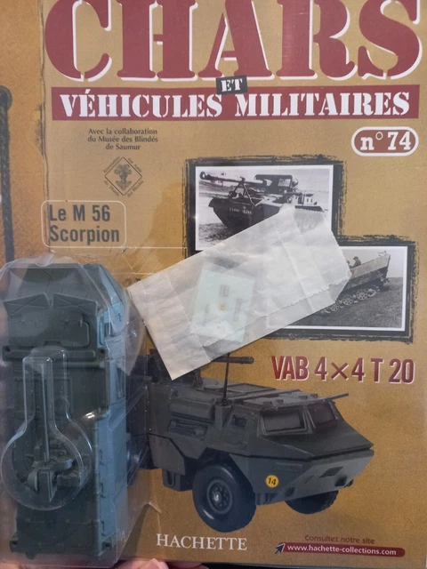 Solido 1/50 - Blindé Renault VAB 6x6 HOT France - Miniature Militaire Comme Neuve Avec Décalcomanies