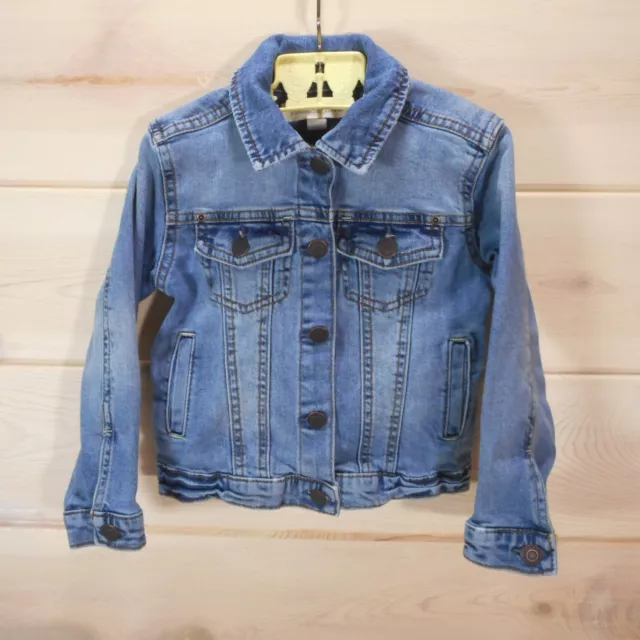 Tucker + Tate Little Kids size 4 Denim Jacket Blue Jean Button-up Classic