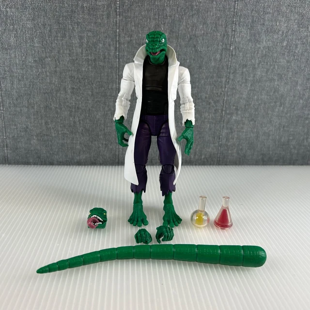 Marvel Legends Retro Spider-Man Lizard Action Figure 2022 Hasbro